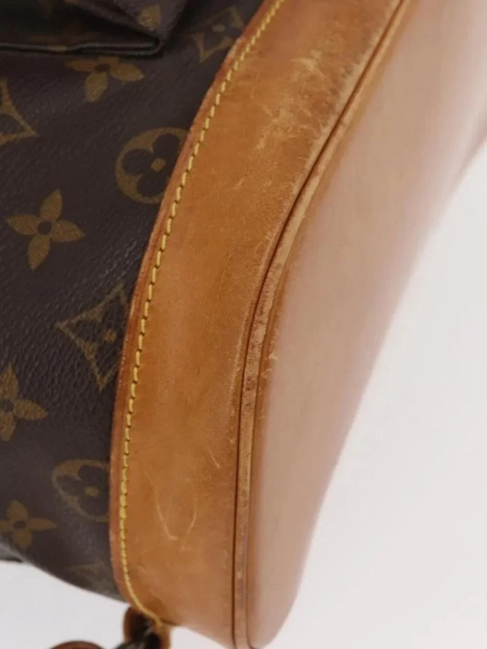 LOUIS VUITTON Monogram Montsouris GM Backpack M51135 LV Auth 179670